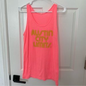 Austin City Limits Size M Women’s Pink Tank